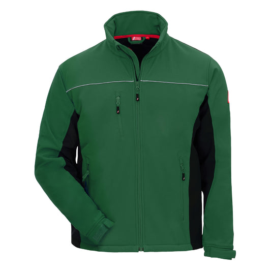 NITRAS MOTION TEX LIGHT, giacca softshell, verde/nera
