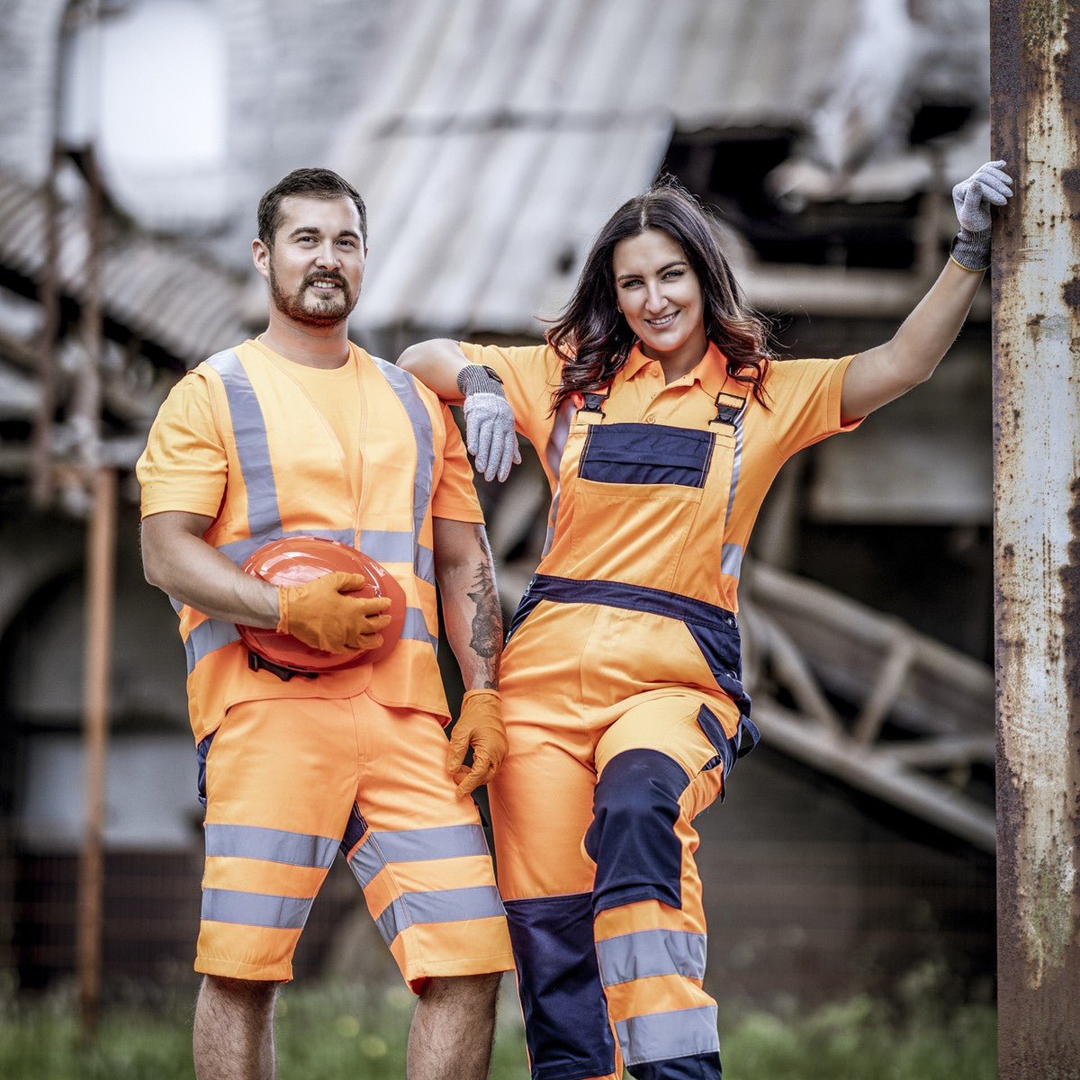 NITRAS MOTION TEX VIZ, high visibility t-shirt