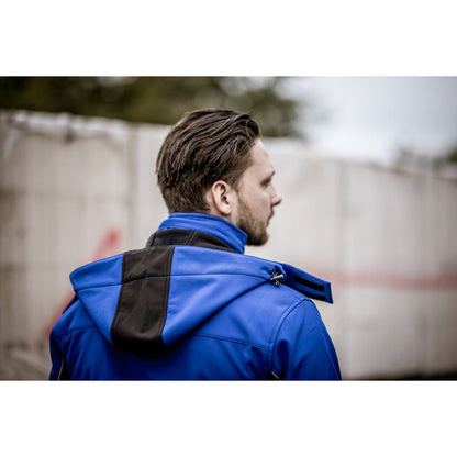 NITRAS abnehmbare Kapuze, königsblau / schwarz, OEKO-TEX  Polyester: 94%; Elasthan: 6% | Packung (1 Stück)