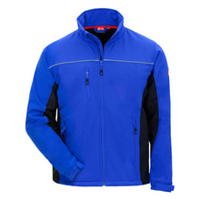 NITRAS MOTION TEX LIGHT, giacca softshell, blu royal / nero