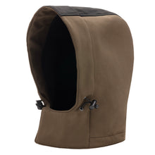 Cappuccio rimovibile NITRAS, marrone/nero, poliestere OEKO-TEX: 94%; Elastan: 6% | Confezione (1 pezzo)