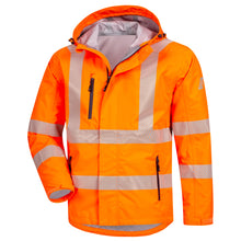 NITRAS MOTION TEX VIZ PLUS, veste de pluie haute visibilité