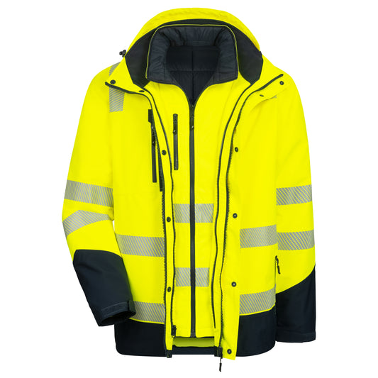 NITRAS MOTION TEX VIZ PLUS, veste multifonction haute visibilité