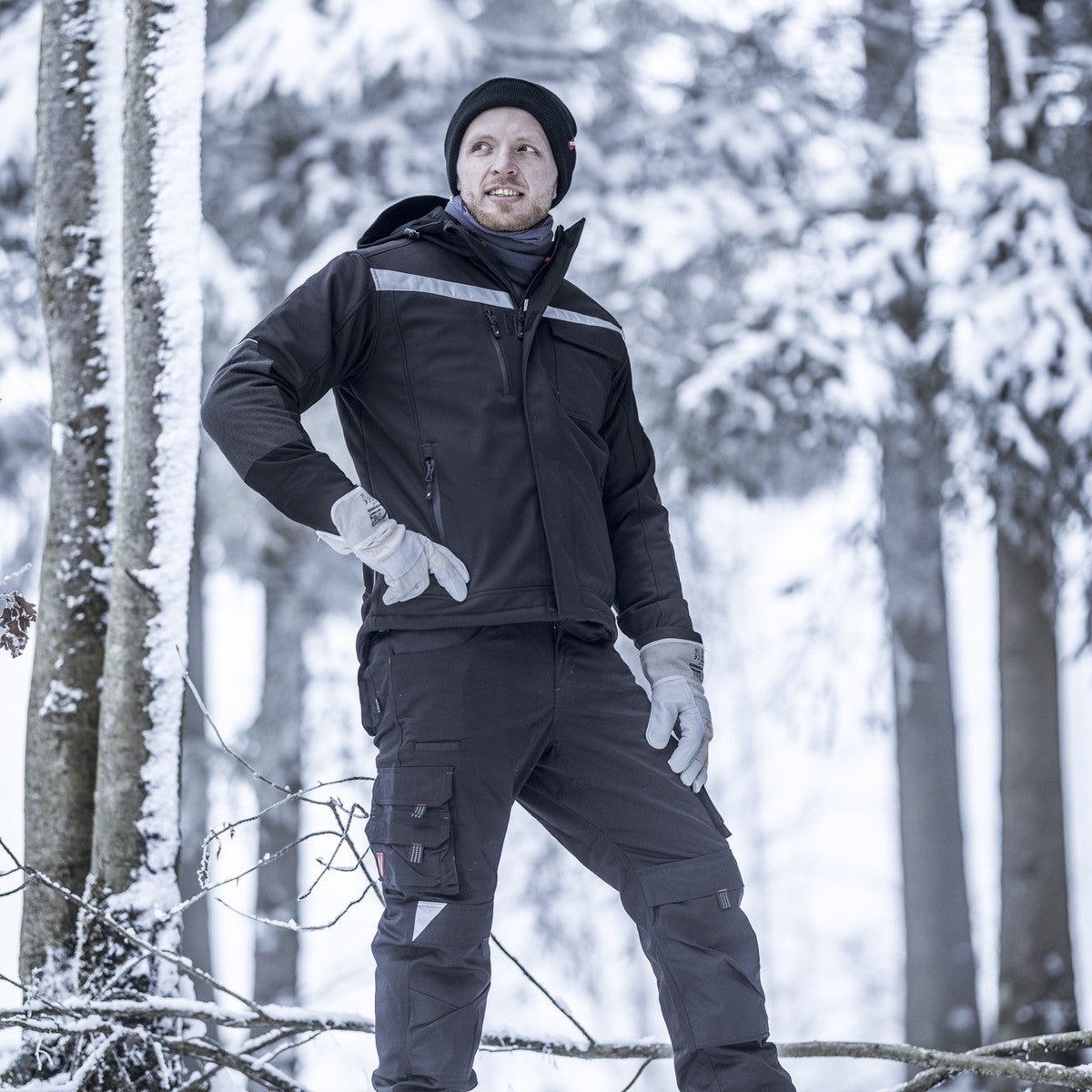 NITRAS MOTION TEX PLUS, winter jacket, black