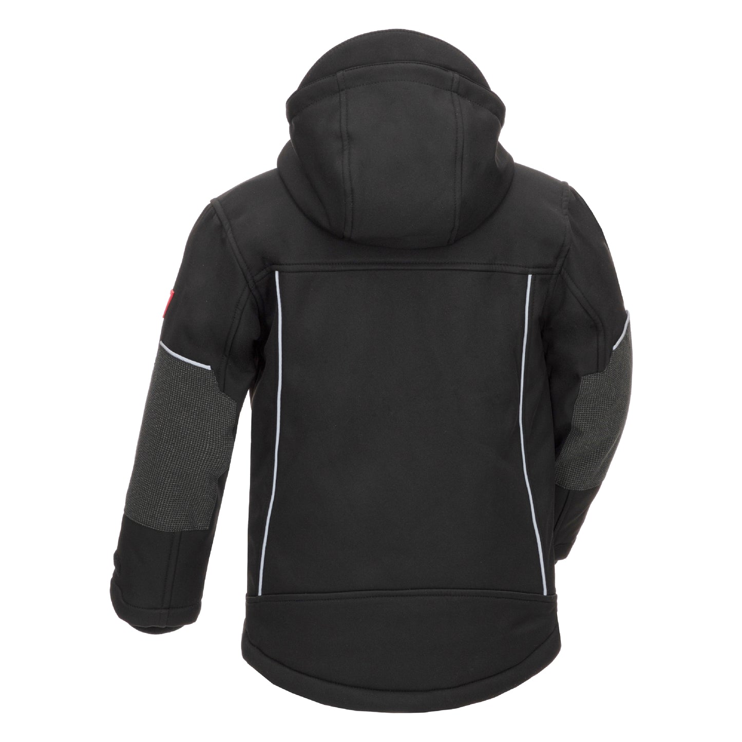 NITRAS MOTION TEX KIDS, Softshelljacke, schwarz