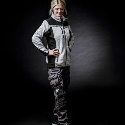 NITRAS MOTION TEX PRO FX, pantalon de travail, long, gris / noir