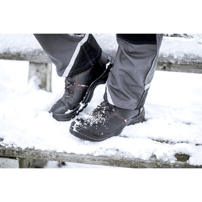 NITRAS BASIC STEP MID+ W, stivali invernali di sicurezza S3 CI, di media altezza, neri