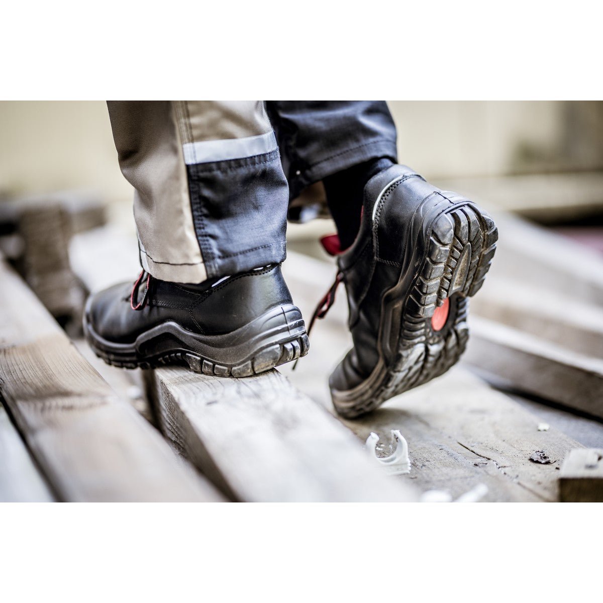 NITRAS POWER STEP, S3 HRO SRC safety shoes, black