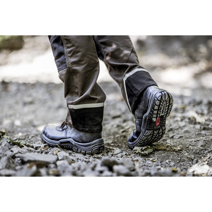 NITRAS POWER STEP MID, S3 HI HRO Sicherheitsstiefel, halbhoch, schwarz