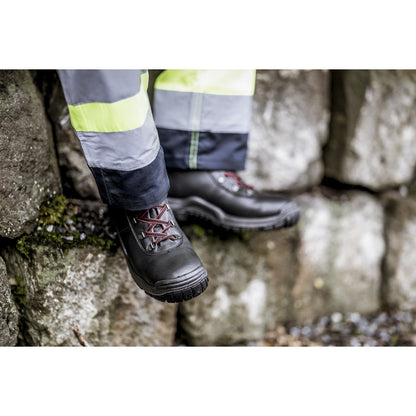 NITRAS POWER STEP MID+, S3 CI HI HRO Sicherheitsstiefel, hoch, schwarz