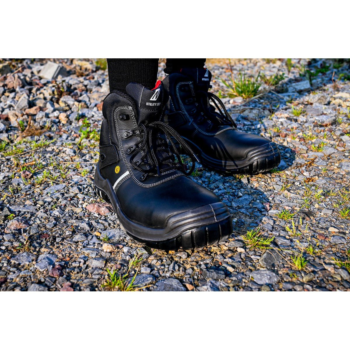NITRAS UTILITY STEP MID, S3L CI FO SR safety boots, black