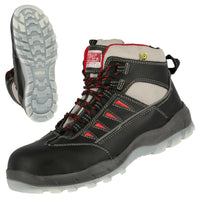 NITRAS SPORT STEP MID, bottes de sécurité S3, mi-hauteur, noir