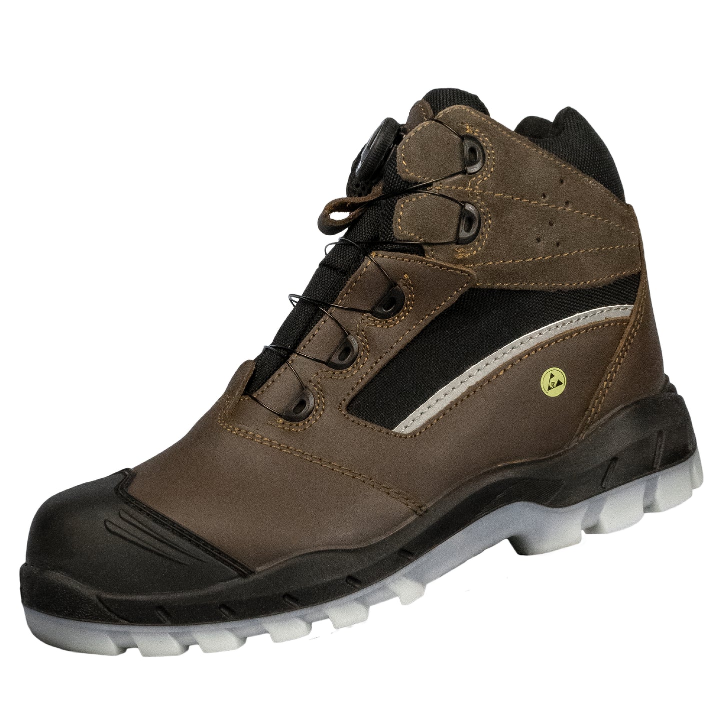 NITRAS TOUGH STEP MID FIT, stivali antinfortunistici S7S CI FO SR, a media altezza