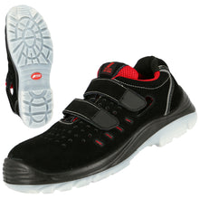 NITRAS EASY STEP SA, S1P Sicherheitssandalen, schwarz