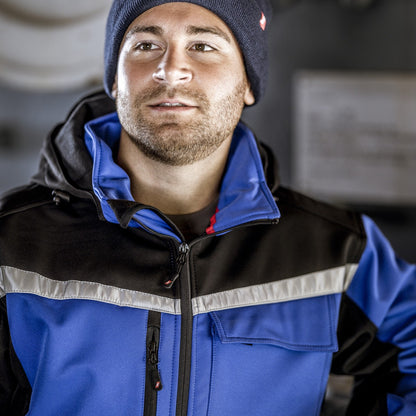 NITRAS MOTION TEX PLUS, Softshelljacke, königsblau / schwarz