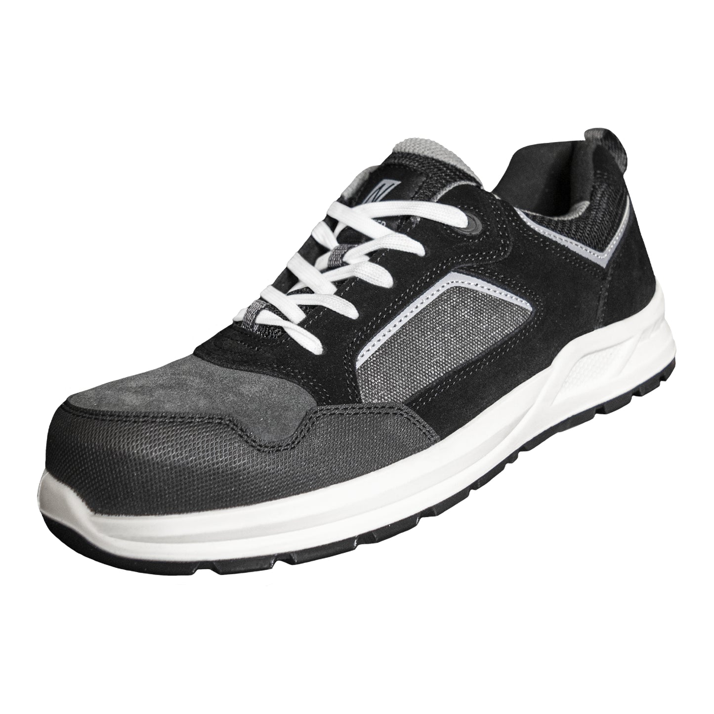 NITRAS CLASSIC STEP, scarpe antinfortunistiche S1P, grigio / nero