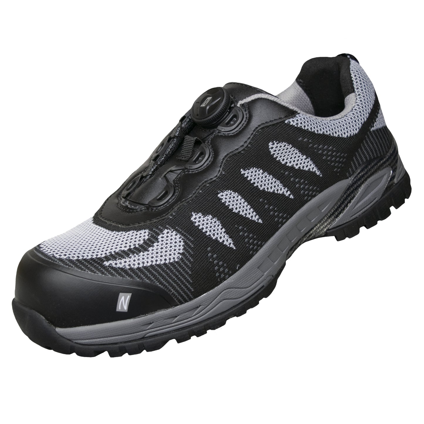 NITRAS PRO STEP FIT, scarpe antinfortunistiche, nere/grigie