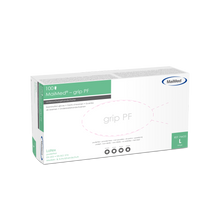 MaiMed-grip PF, non-sterile, powder-free latex examination gloves