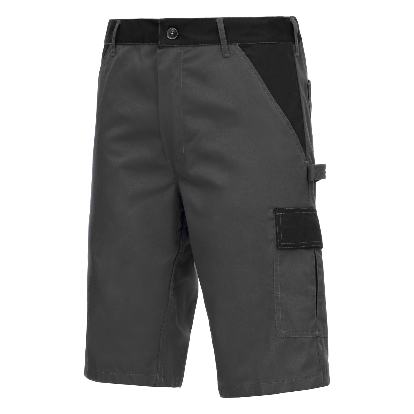NITRAS MOTION TEX LIGHT, pantaloni da lavoro, corti, grigio/nero