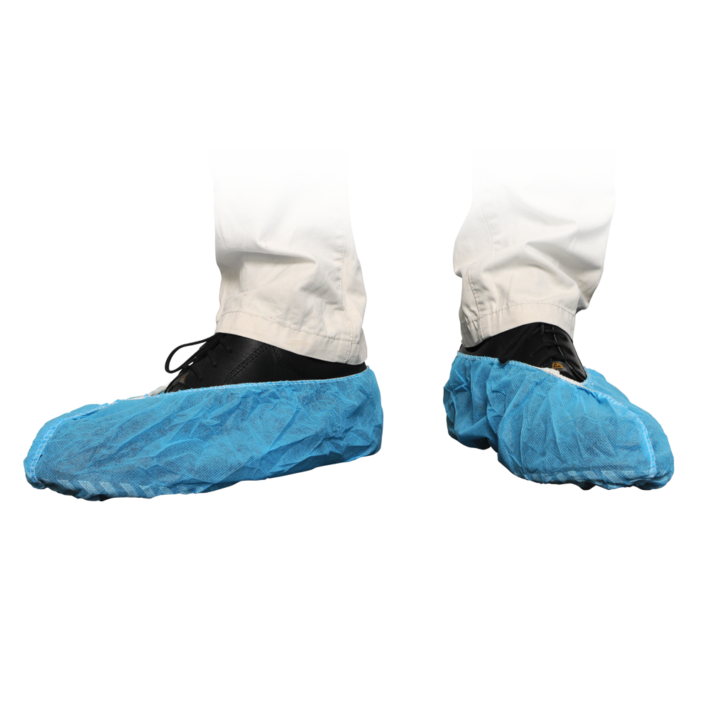 MaiMed-Cover ABS Schuhüberzieher Einmal-Schuhüberzieher aus PP, blau, 50St./Pack. | Packung (50 Stück)