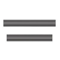 Two horizontal Jonmaster Velcro strips, 25 cm (set of 2 replacement Velcro strips for 7520279) from Diversey Deutschland GmbH & Co. OHG, are shown against a white background; the top strip is longer than the bottom one.