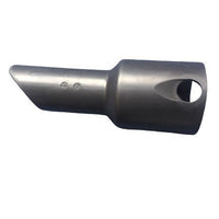 The TASKI AERO elbow connector from Diversey Deutschland GmbH & Co. OHG is a matte black metal connector designed for a seamless connection between a suction hose and an elbow; sold as a single piece per package.