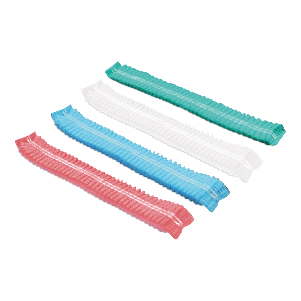 MaiMed-Cap K, cappuccio con clip in PP, 100 pezzi/sacchetto