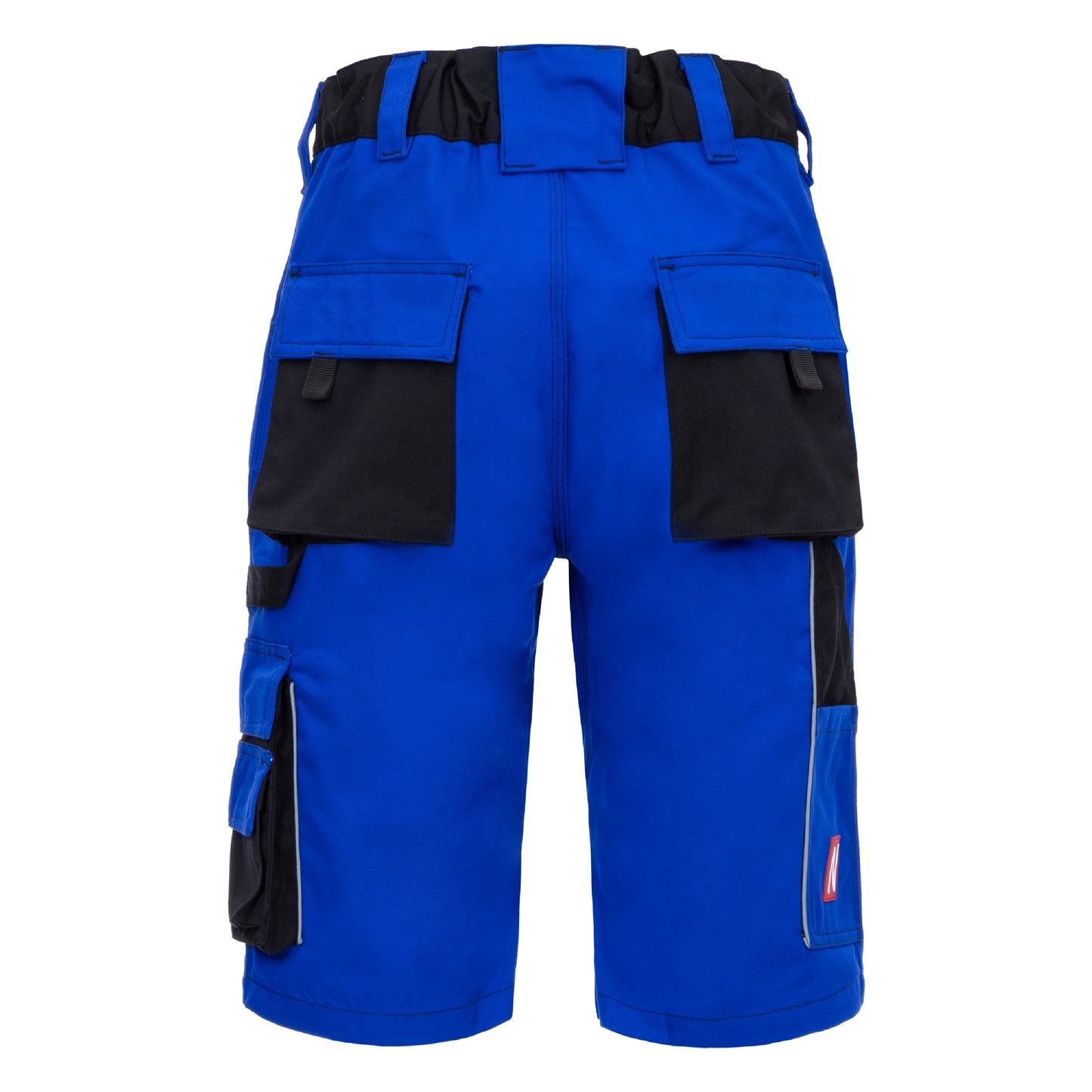 NITRAS MOTION TEX PLUS, pantaloni da lavoro, corti, blu royal/nero