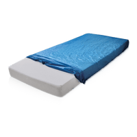 Coprimaterasso MaiMed 210x90x20cm, coprimaterasso non sterile, CPE (LDPE), blu, 10x10 pz/scatola.  | Confezione (10 pezzi)