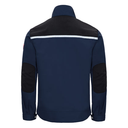NITRAS MOTION TEX PLUS, veste de travail, bleu marine / noir