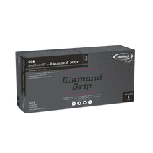 MaiMed-Diamond Grip black, non-sterile, pf latex-free nitrile glove