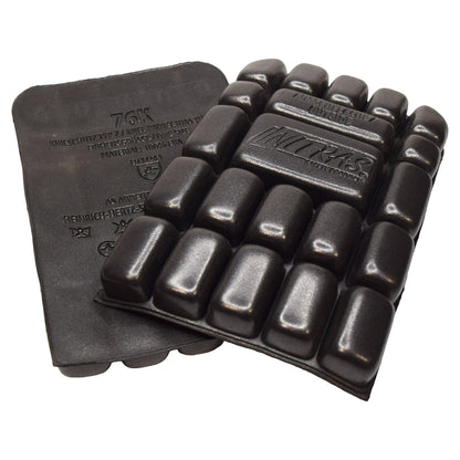 Protection genoux NITRAS, noire, EN 14404 | Paquet (1 paire)