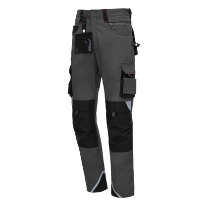 NITRAS MOTION TEX PRO FX, pantalon de travail, long, gris / noir