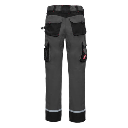 NITRAS MOTION TEX PRO FX, pantalon de travail, long, gris / noir