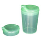 Set di bicchieri con beccuccio NITRAS, polipropilene, 3 pezzi, 1 tazza da 250 ml