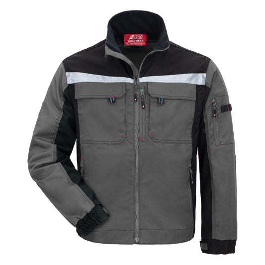 NITRAS MOTION TEX PRO FX, Arbeitsjacke, grau / schwarz