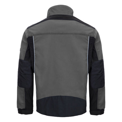 NITRAS MOTION TEX PRO FX, Arbeitsjacke, grau / schwarz
