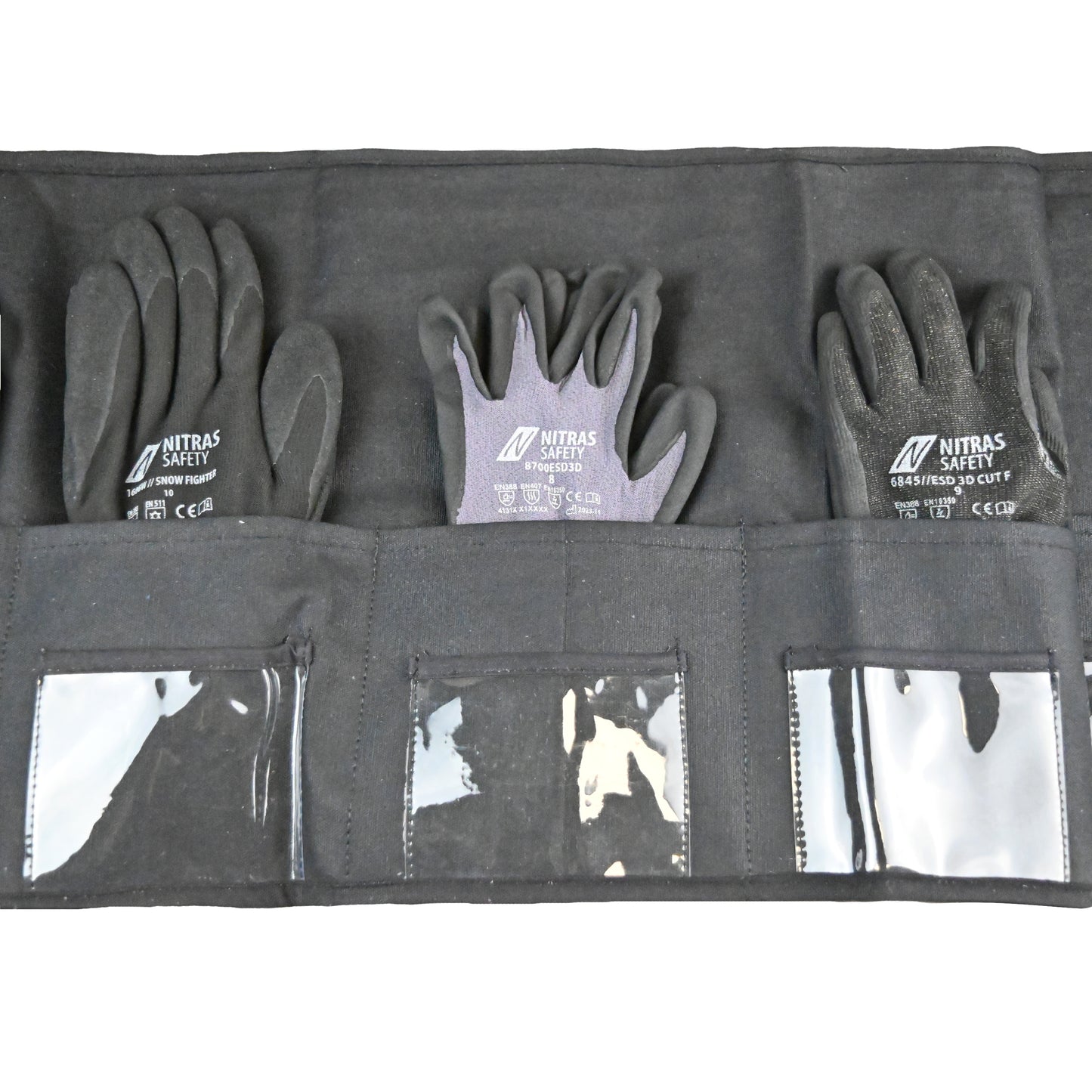 NITRAS Musterrolle, schwarz | Packung (1 Stück)