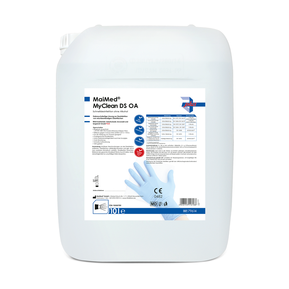 MaiMed MyClean DS OA désinfection rapide - neutre