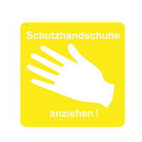 Single pictogram, 80 x 80 mm: Gloves