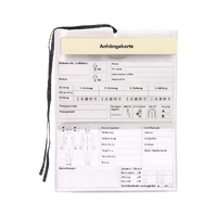 Tag for Injured Persons—Color-Coded Label
