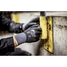 NITRAS SKIN FLEX 3D, guanti da montaggio, grigio/nero