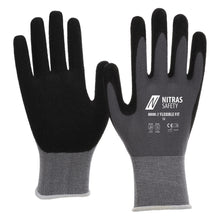 NITRAS FLEXIBLE FIT, guanti da montaggio, grigio/nero