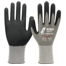 NITRAS FLEXIBLE FIT K, guanti da montaggio, grigio/nero