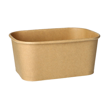 Il PAPSTAR 25 bicchieri da imballaggio della PAPSTAR GmbH è un contenitore di carta rettangolare e marrone con angoli arrotondati - perfetto per chi cerca imballaggi ecologici.