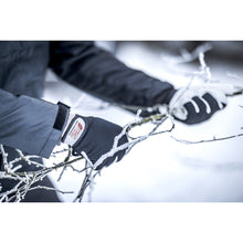 NITRAS DEXTER WINTER, Mechanikerhandschuhe, grau / schwarz