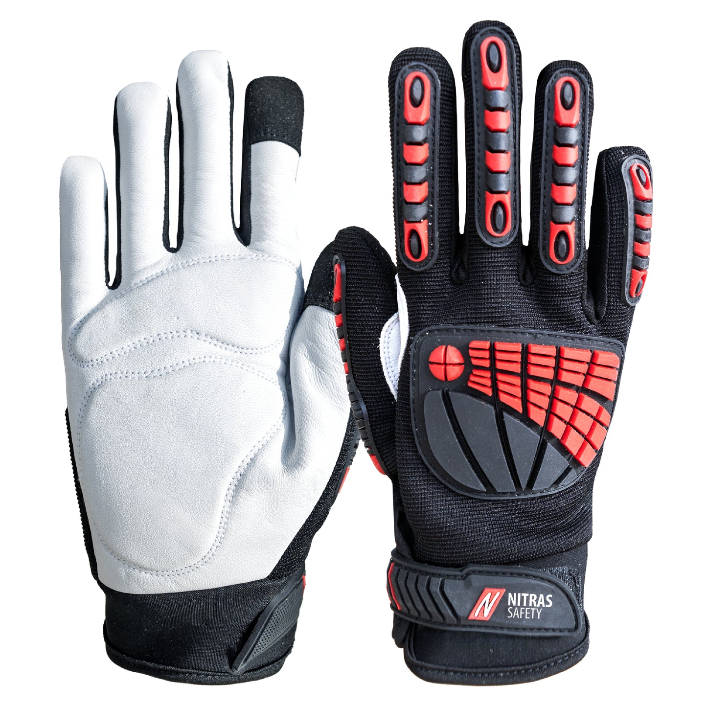 NITRAS DEXTER ULTIMATE, mechanic gloves, black / gray