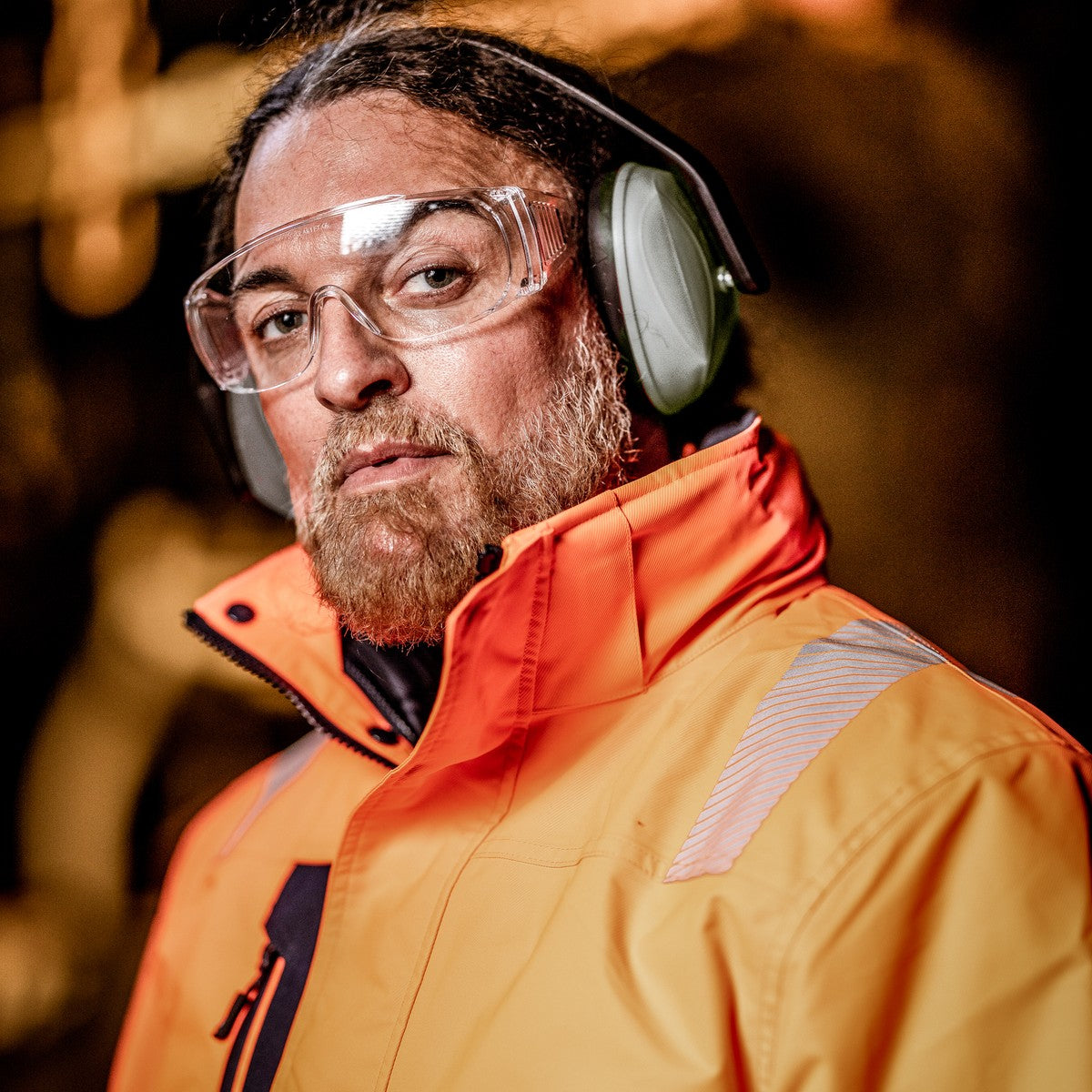 NITRAS VISION PROTECT BASIC, Bügelbrille, transparent, EN 166 Kunststoff | Packung (12 Stück)