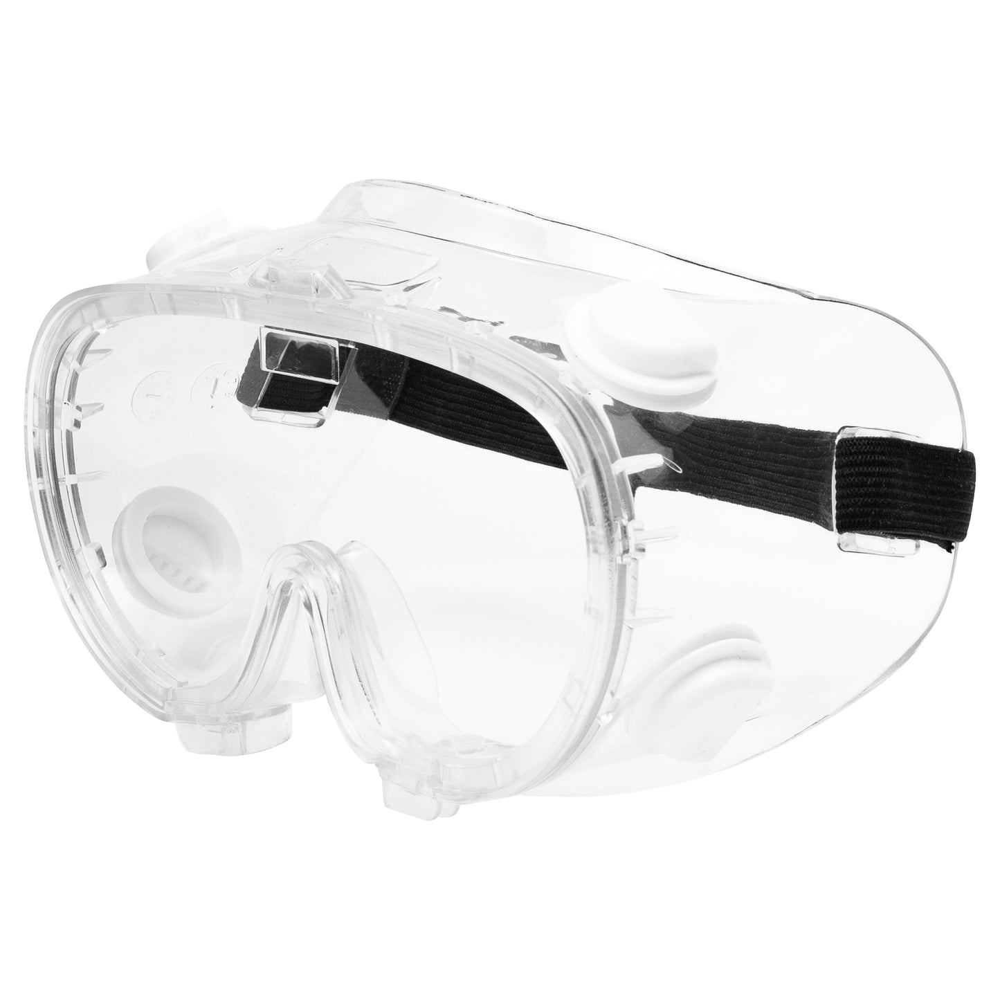 NITRAS VISION PROTECT BASIC, lunettes de vision complète, transparentes / transparentes, EN 166 | Paquet (10 pièces)