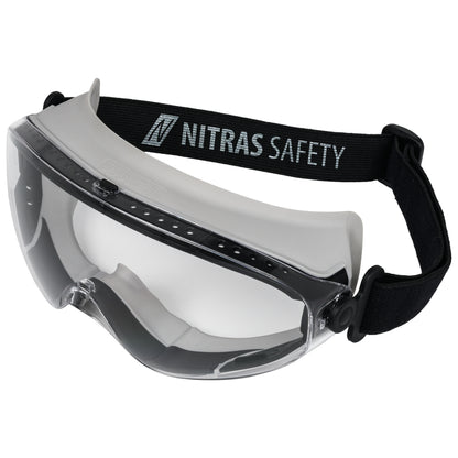 NITRAS VISION PROTECT, Vollsichtbrille, EN 166 PVC | Packung (12 Stück)